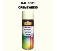 Belton Kwasny Spray Can 400ml Brillant Sèche Rapidement RAL 9001 Crème Blanc
