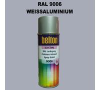 Belton Kwasny Spray Can 400ml Brillant Sèche Rapidement RAL 9006 Aluminium Blanc