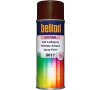 Belton Peinture en spray SpecRAL – RAL 8017 chocolat brillant – 400 ml – Qualité professionnelle