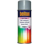 belton spectRAL 7001 Peinture en spray Gris argenté brillant 400 ml - Qualité professionnelle