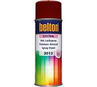 belton SpectRAL RAL 3013 Spray de peinture rouge tomate brillant 400 ml - Qualité professionnelle