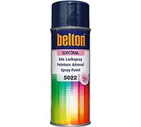 belton SpectRAL RAL 5022 Spray de peinture brillant Bleu nuit 400 ml - Qualité professionnelle