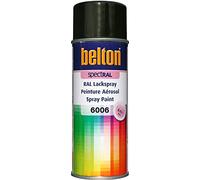 belton SpectRAL RAL 6006 Spray de peinture gris olive brillant 400 ml - Qualité professionnelle