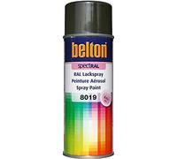 belton SpectRAL RAL RAL 8019 Spray de peinture gris brillant 400 ml - Qualité professionnelle