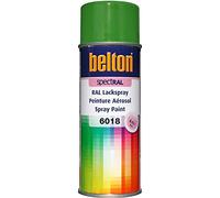 belton SpectRAL Spray de peinture RAL 6018 jaune-vert brillant 400 ml - Qualité professionnelle