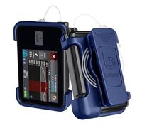 BELTRON Tandem T : Slim X2 Pompe rotative clip ceinture (étui à clip rotatif solide et durable pour soins du diabète tandem pompe à insuline TSlim X2) - Bleu