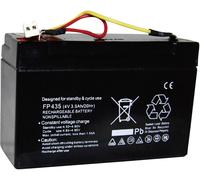 Beltrona Batterie pour lampe de poche remplace la batterie d'origine HB90A 4 V 3400 mAh