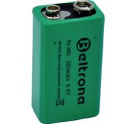 Beltrona BELNIMH9.6200 Pile rechargeable 6LR61 (9V) NiMH 200 mAh 9 V 1 pc(s)