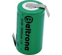 Beltrona D9000 Pile rechargeable spéciale LR20 (D) cosses à souder en Z NiMH 1.2 V 9000 mAh 1 pc(s)