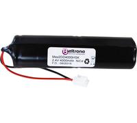 Beltrona ELRD2D4000H Batterie pour éclairage de secours fiche mâle 2.4 V 4000 mAh