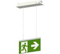 Beltrona M20002 Eclairage LED dissue de secours montage par encastrement au plafond droite, gauche, haut, en bas