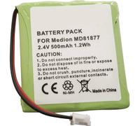 Beltrona TELSINUS201 TSinus-battery Adapté aux marques: Amstrad, Audioline, Avaya, AVM, BT Verve, DeTeWe, GE, Gigaset, Medion, Philips, Radio Shack, Siemens,