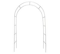 BELUAPI Pergola en métal - Arche de jardin en métal - Arche de jardin pour mariage - Structure de support pour plantes - Arche en métal pour diverses plantes grimpantes - Jardin de mariage