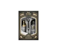 Beluga Gold Line Vodka Montenegro 40% Vol. 0,7l in Giftbox in Lederoptik with Pinsel