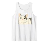 Beluga Japanese Anime Cat Smiling Illustration Débardeur