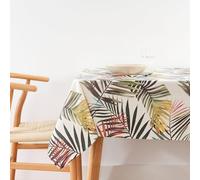 BELUM 0119-4 Nappe Non Toile cirée 100 x 140 cm, Nappe Anti-Taches résinée, Nappe antibactérienne, Nappe fabriquée en Tissu Biologique, Nappe 100% Coton Bio