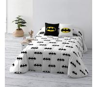 BELUM | Couvre-lit Bouti Batman Basic, couvre-lit en coton organique et peigné pour lit de 90, couvre-lit douce, couvre-lit pour toutes les saisons