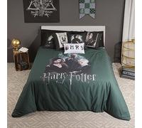 BELUM - Housse de Couette en Microfibre Harry Potter pour lit de 135/140 - Dimensions du Produit : (220 x 220 cm) - Modèle : Death Eaters