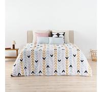 BELUM - Housse de couette pour lit de bébé - Modèle Arona - Housse de couette avec boutons - Housse de couette 100% coton - Housse de couette de qualité supérieure - Housse de couette (lit de 105)