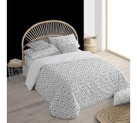 BELUM | Housse de couette pour lit | Housse de couette modèle Arona | Housse de couette avec boutons | Housse de couette 100% coton | Housse de couette de qualité | Housse de couette (lit de 105)