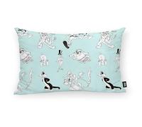 BELUM | Housse de Coussin 100% Coton Looney B&W C 30x50cm, Housse de Coussin Doux, Housse de Coussin de différentes Tailles, Housse de Coussin Multicolore