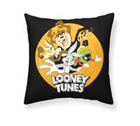 Housse De Coussin 100% Coton Looney Tunes S 45x45cm - Bl Belum - Multicolore