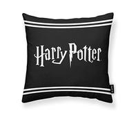 BELUM Housse de Coussin Harry Potter avec Rembourrage Inclus Taille 45 x 45 cm Modèle HP Basic Black A