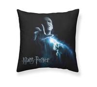 BELUM | Housse de Coussin Harry Potter Taille: 50x50 - Modèle : Voldemort A - Tissu: Half Panama 100% Coton 250 Grs.