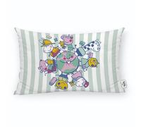 BELUM Housse de Coussin Peppa Pig avec Rembourrage Inclus Taille 30 x 50 cm Modèle Together C