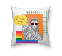 BELUM | Housse de Coussin Taille: 50x50 cm Tissu: 100% Coton Biologique Modèle: Pride 10 | Housse de Coussin LGTBIQ+