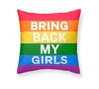 BELUM | Housse de Coussin Taille: 50x50 cm Tissu: 100% Coton Biologique Modèle: Pride 40 | Housse de Coussin LGTBIQ+