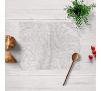 BELUM Lot de 2 Sets de Table Simple 45 x 35 | Lot de 2 Sets de Table Simple | Nappe 100% Coton résiné Anti-Taches, 300 g. | Nappe Anti-Taches