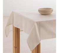 Belum Nappe Anti-Taches en Lin 100% | Nappe rectangulaire résinée | Nappe Hydrofuge de qualité en Plusieurs Dimensions | Nappes en Lin pour intérieur et extérieur 100 x 130 cm