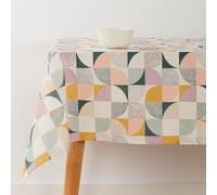 BELUM Nappe Anti-Taches, Taille 200 x 155 cm - Nappe au Toucher Extra Douce, Couleur Multicolore, Nappe 100% fabriquée en Espagne, Tissu 100% Coton Biologique, Nappe modèle 0120-381