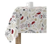 BELUM Nappe de Noël | Nappe Anti-Taches Table rectangulaire résinée | Nappe résinée (Acte plastifié) | Nappe de Table | Nappe de Table Maison (200 x 140 cm)