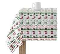 BELUM Nappe de Noël | Nappe Anti-Taches Table rectangulaire résinée | Nappe résinée (Acte plastifié) | Nappe de Table | Nappe de Table Maison (200 x 140 cm)
