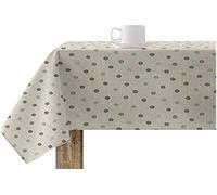BELUM Nappe de table XL 100% coton en résine 100% coton - Lavable - Imperméable - Anti-taches - Anti-taches