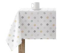 BELUM Nappe en résine anti-taches Masterchef Taille : 200 x 140 cm Modèle : 0400-1 Tissu : 100% coton - Nappe non-toile cirée toucher coton très doux - Nappe imperméable à l'eau répulsif liquide