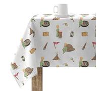 BELUM | Nappe en résine (Tacte plastifié) 200 x 140 cm Anti-Taches Modèle The Little Prince ; Nappe Non Toile ; Nappe en Coton