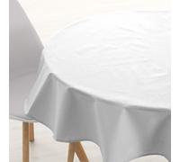 BELUM Nappe Ronde diamètre 140 Anti-Taches 100% Coton résiné, Nappe Non tissée, Nappe au Toucher Coton, Nappe imperméable, Nappe Anti-Taches, répulsif liquides