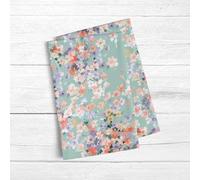 Belum Set de torchons Bleus 45 x 70 cm Fleurs