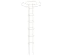 Belupai Treillis D'obélisque de Jardin pour Plantes Grimpantes, 35/47/59/70/82 Pouces, Cadre de Tour de Parapluie Vertical Décoratif, Support de Fleurs D'extérieur, Cage (82in)