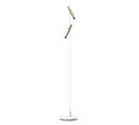 Belux Esprit Double Floor 60° Stehleuchte, blanc / gold
