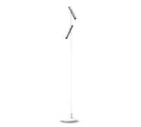 Belux Esprit Double Floor 60° Stehleuchte, blanc / nickel