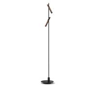 Belux Esprit Double Floor 60° Stehleuchte, noir / bronze