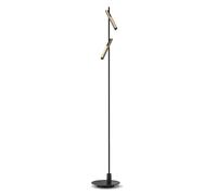 Belux Esprit Double Floor 60° Stehleuchte, noir / gold