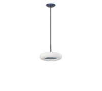 Belux Oto-32 WD avec lentille LFO Pendelleuchte, deep blue glossy