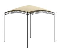 Belvédère 3x3x2,65 m Crème 180 g/ m² Tonnelle de Jardin Chapiteau vidaXL