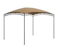 Belvédère 3x3x2,65 m Crème 180 g/ m² Tonnelle de Jardin Chapiteau vidaXL