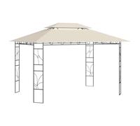 Belvédère 4x3x2,7 m Anthracite 160 g/m² Tonnelle Pavillon Chapiteau vidaXL